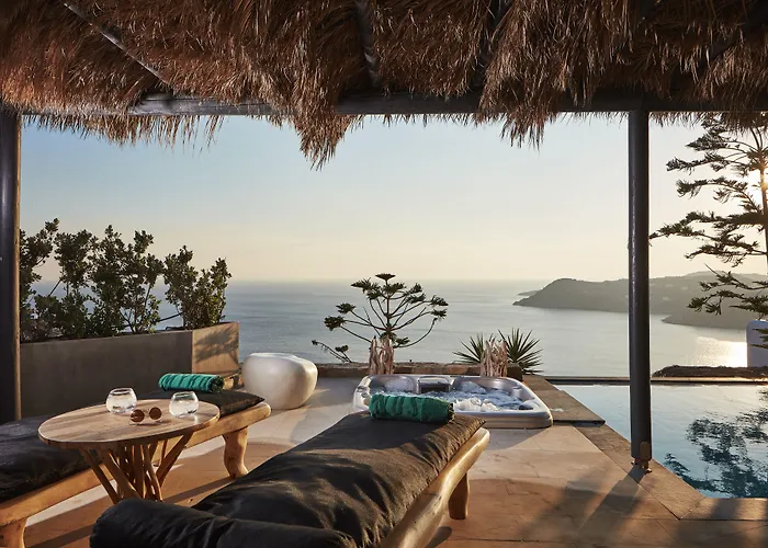 אתר נופש Myconian Utopia Relais & Chateaux Elia (Mykonos)