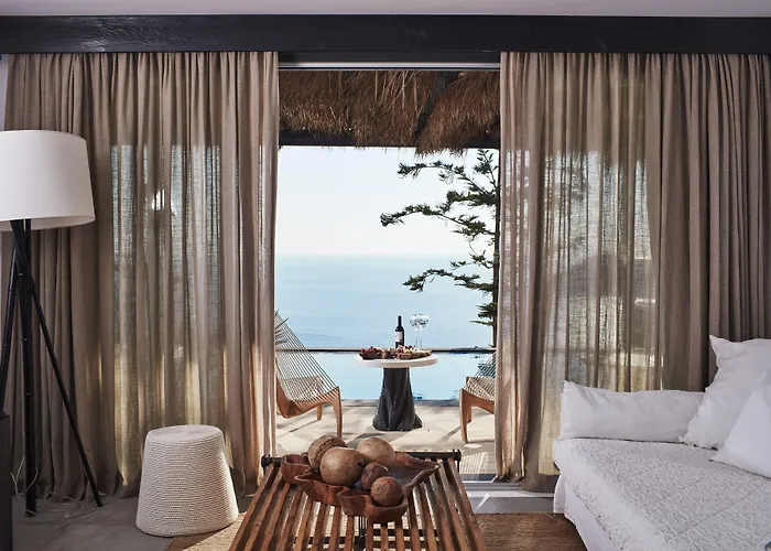 リゾート Myconian Utopia Relais & Chateaux